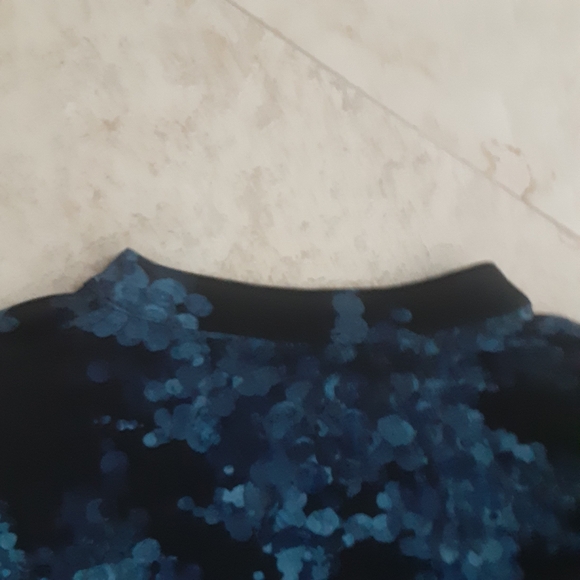 Magna Fashion Plus Size Cadet Collar Knit Top, Made In The Netherlands, Like New - Picture 9 of 10